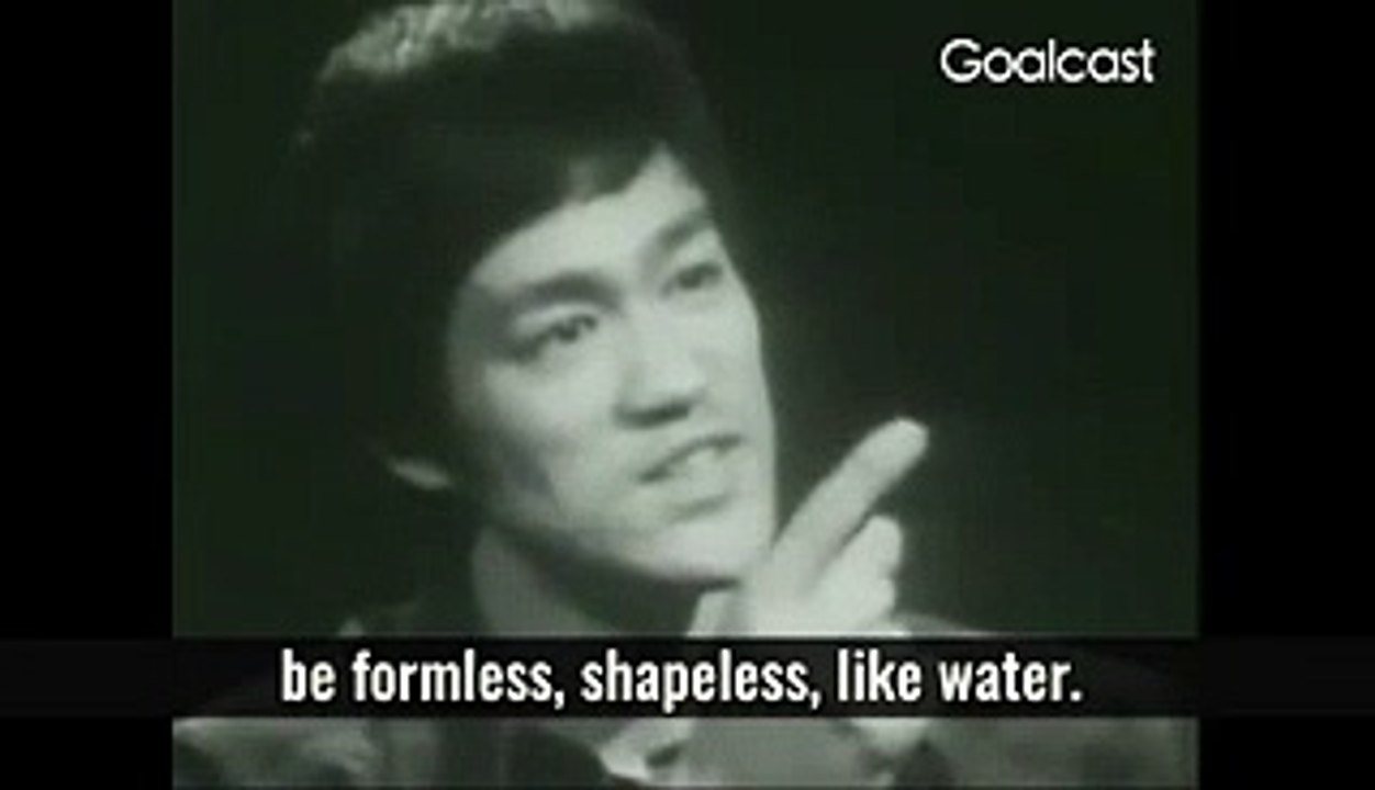 be water, Bruce-lee