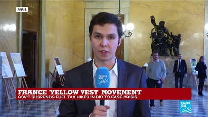 Yellow Vest movement: MPs react to tax suspension