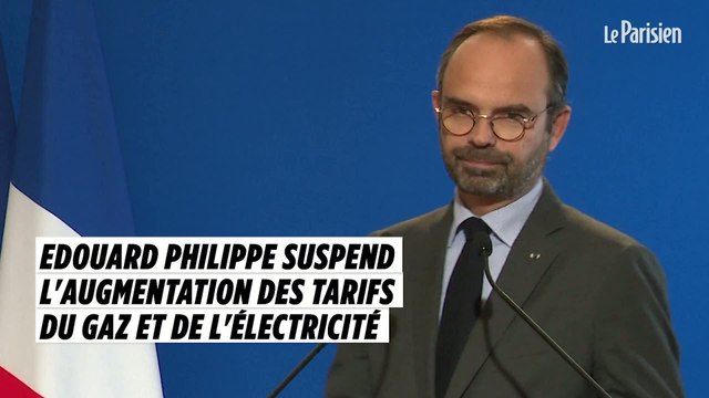 Contrôle technique, tarifs du gaz et de l'électricité : les annonces de Philippe pour apaiser la situation