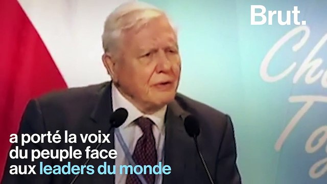 Pour David Attenborough, si nous n’agissons pas, l’effondrement de nos civilisations et l’extinction d’une grande partie de la nature sont proches