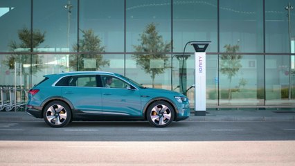 The new Audi e-tron Charging Demo