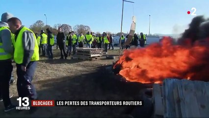 Blocages : 400 millions d'euros de pertes pour les routiers