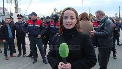 Në unazë 15 shembje; Përplasje mes banorëve të policisë pranë sheshit “Shqiponja”