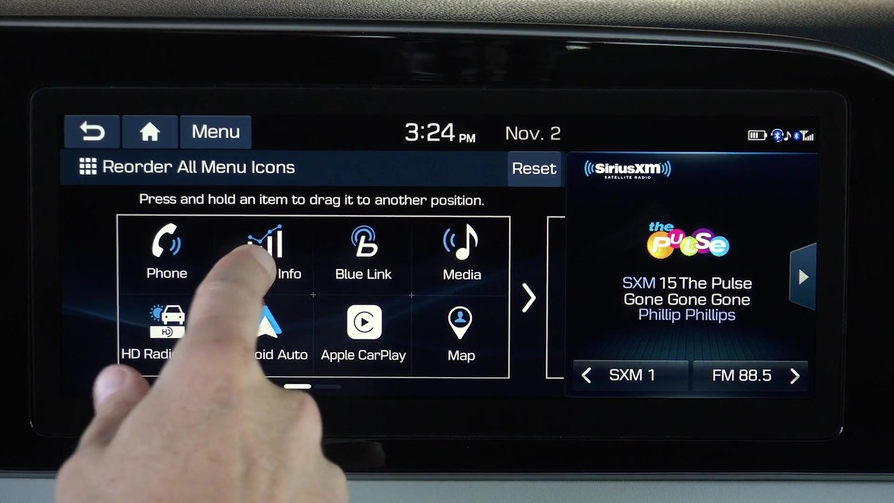 2020 Hyundai Palisade Infotainment system