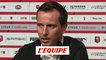 Stephan «Il va falloir être efficace tout de suite» - Foot - L1 - Rennes