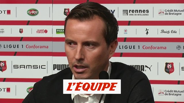 Stephan «Il va falloir être efficace tout de suite» - Foot - L1 - Rennes