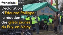 Déclaration d'Edouard Philippe : la réaction des gilets jaunes du Puy-en-Velay