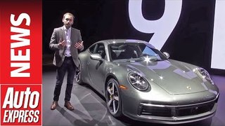 New Porsche 911 - latest 992-generation 911 is show stealer at LA