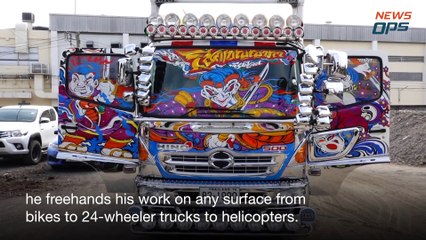 Truck Sticker Artist Thailand