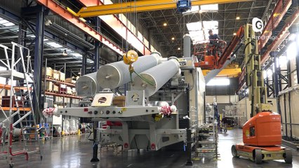 Reportage - Siemens et ses "sous-stations mobiles"