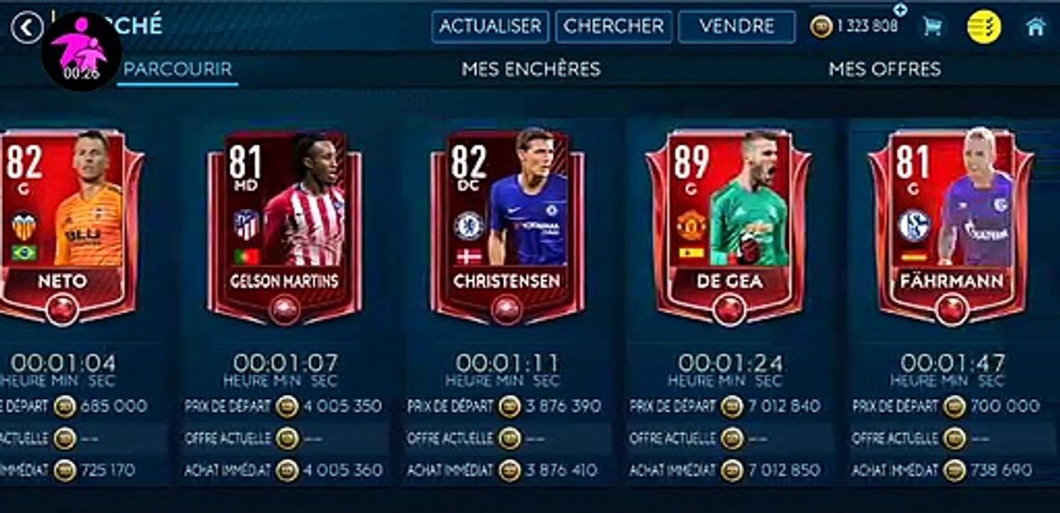 FIFA MOBILE 19 - Marché #1 - [FIFA MOBILE - ANDROID]