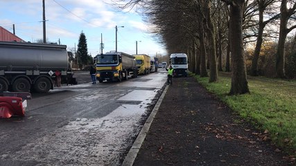 Caen. Le rond point de la Presqu’île débloqué par les forces de l’ordre