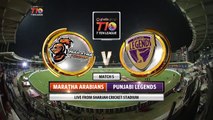 Match 5 Highlights, Maratha Arabians vs Punjabi Legends, T10 League Season 2