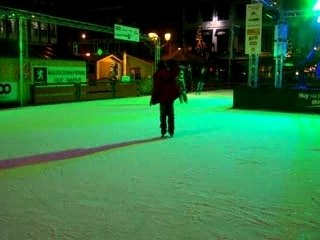 le champion du patin