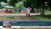 Brasil: médicos cubanos atendían a comunidades indígenas aisladas