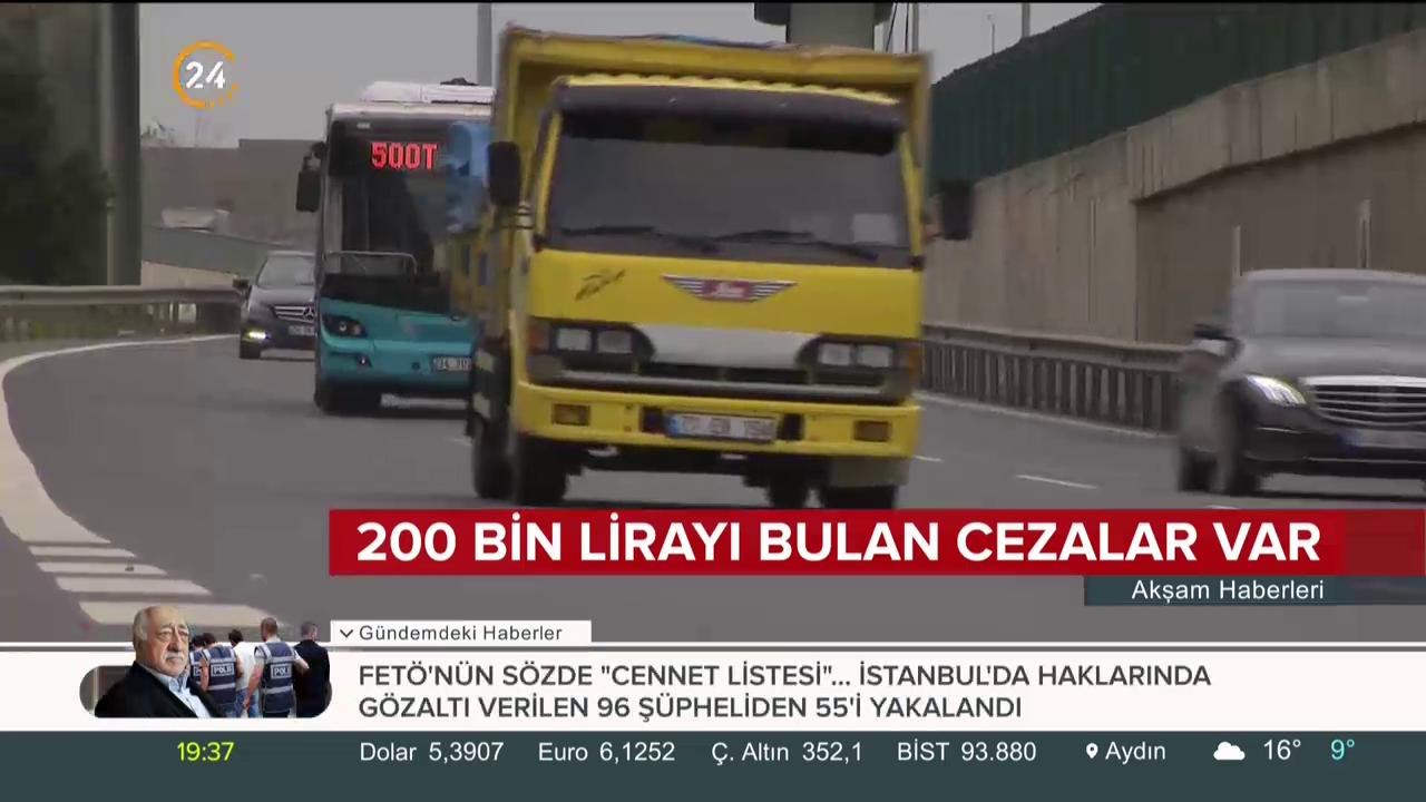 Şoförler isyan etti