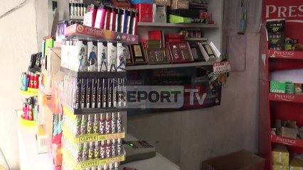 Report Tv-Grabitet dyqani në Tiranë, autorët morën dy koli me cigare dhe para