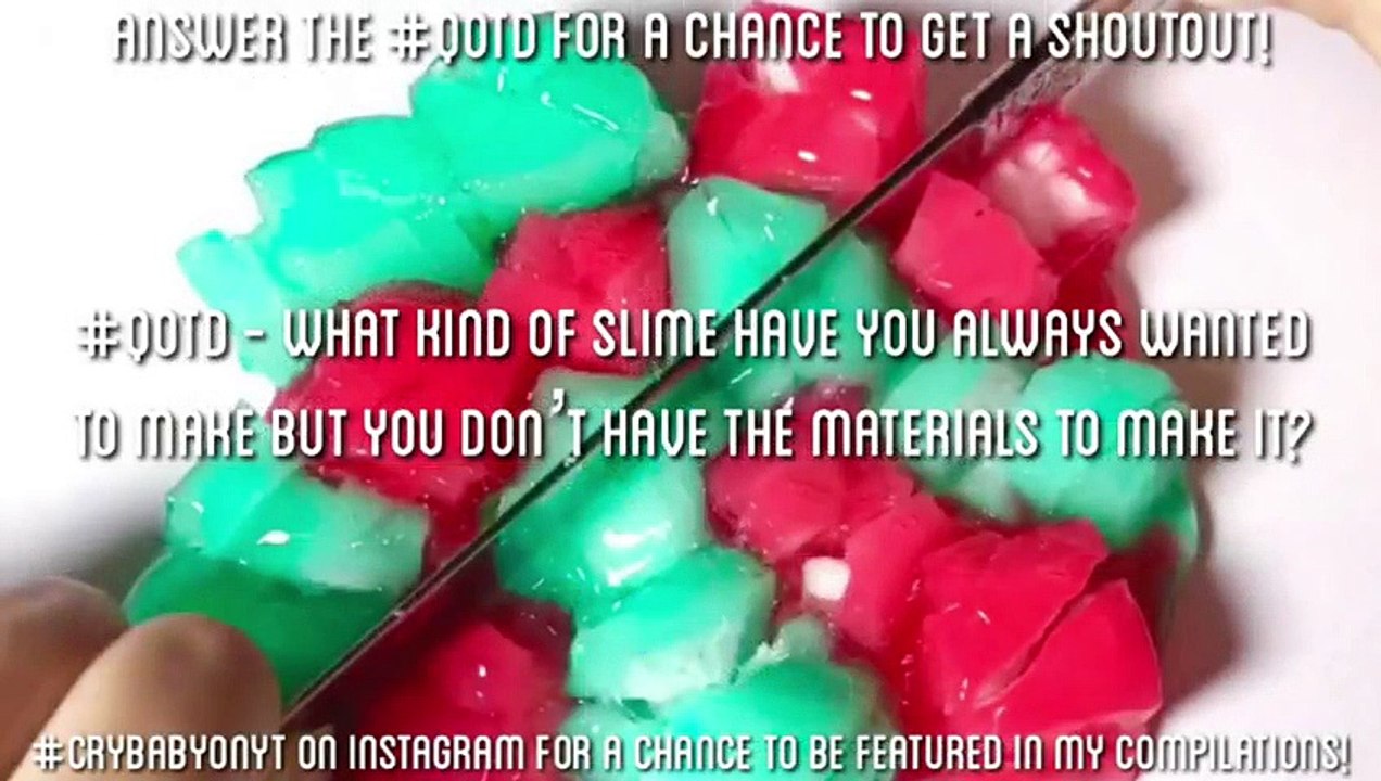 Satisfying Slime ASMR - Jelly Cube Slime Compilation