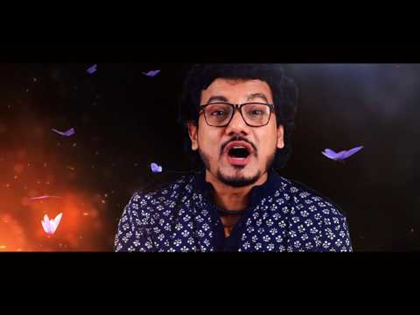 ⁣Aaguner Phulki Chhote | Shovansundar Bosu | Recitation | Newest Nazrul
