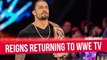 Breaking News : Roman Reigns Returning To WWE TV In December .HD