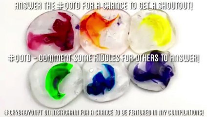 Satisfying Slime ASMR - Slime Coloring Compilation
