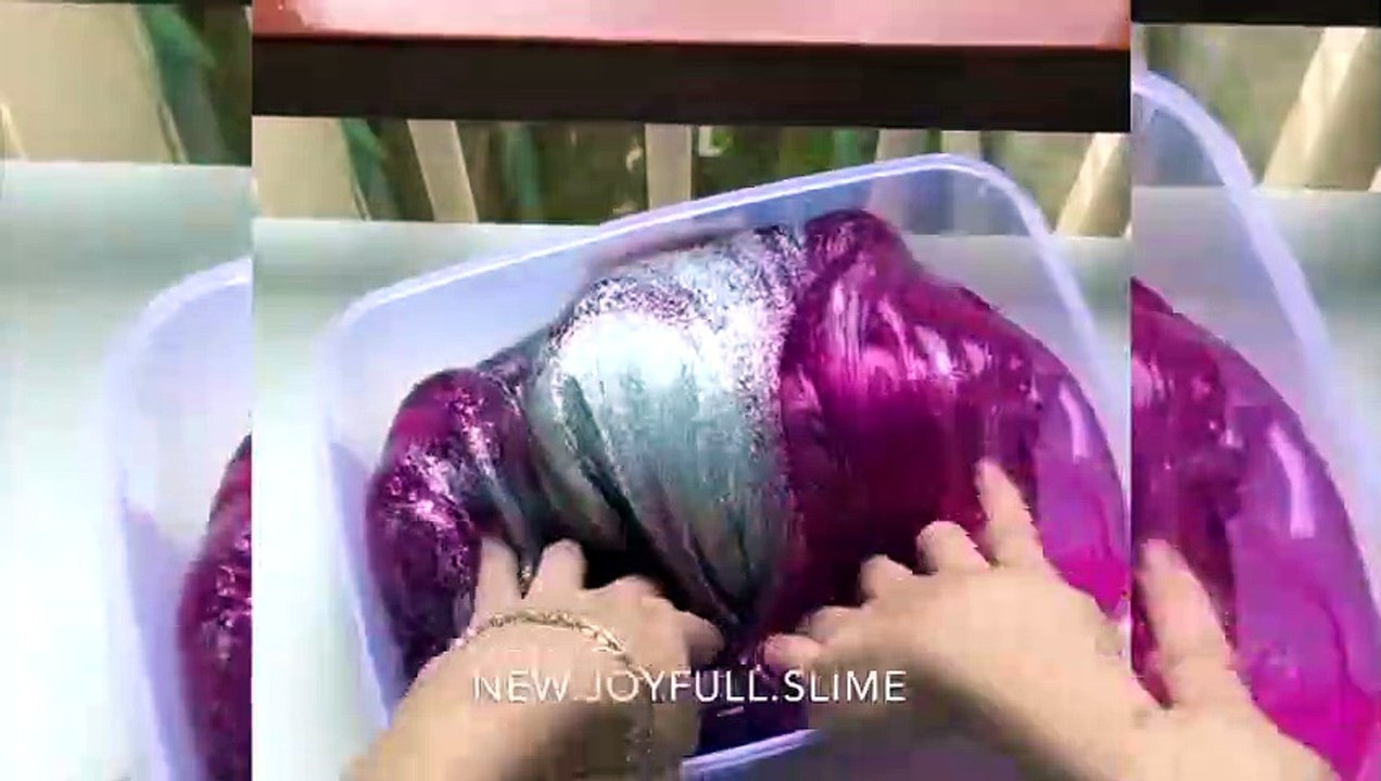 Slime Coloring - Most Satisfying Slime ASMR Video #56 !