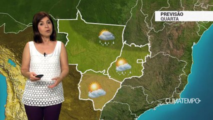 Previsão Centro-Oeste – Tempo seco em MS