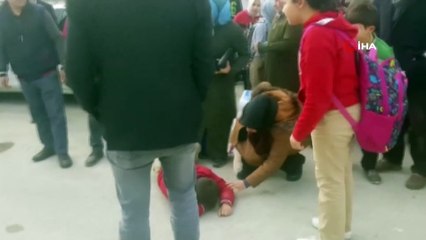 Şarjlı bisiklet devrildi, yaralı arkadaşını bırakıp kayıplara karıştı