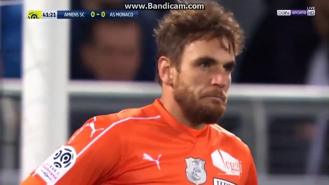(Penalty) R.Falcao Amiens  0 - 1  Monaco  FC   04.12.2018 HD