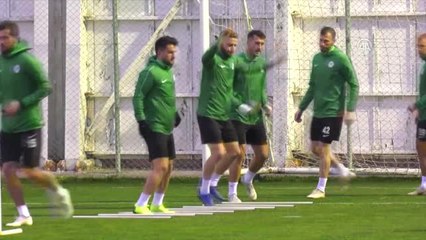 Atiker Konyaspor'da Trabzonspor Maçı Hazırlıkları