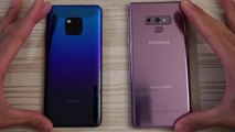 Huawei Mate 20 Pro vs Samsung Note 9 - Speed Test_