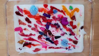 Recycling 100 Lipsticks into Glossy Slime