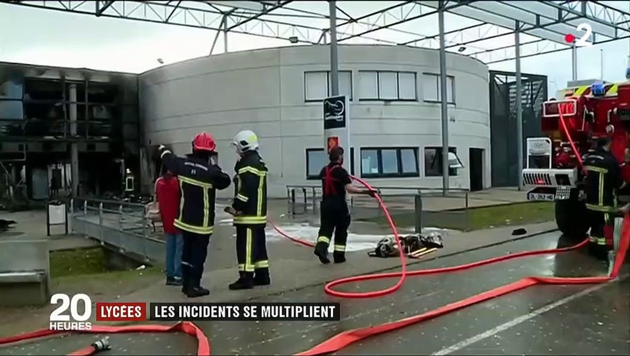 Lycée : les incidents se multiplient