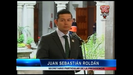 Secretario Particular de la Presidencia habla de la renuncia de Vicepresidenta Vicuña