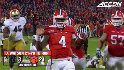No. 12 Clemson Knocks Off No. 6 Notre Dame | A Look Back