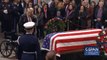 Bob Dole Rises From His Wheelchair To Salute George H.W. Bush