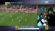 VAR turns a yellow card into red