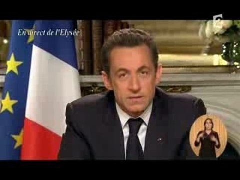 Voeux du Président Nicolas Sarkozy pour 2008