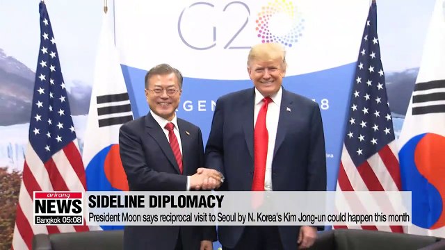 President Moon returns home from 3-nation tour, emphasizes importance of N. Korea's denuclearization