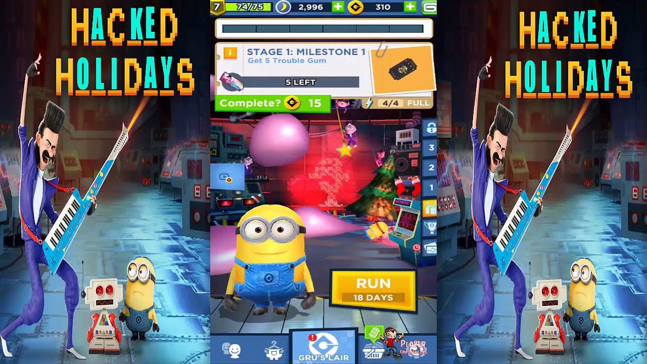 Despicable Me: Minion Rush Hacked Holidays Seas...