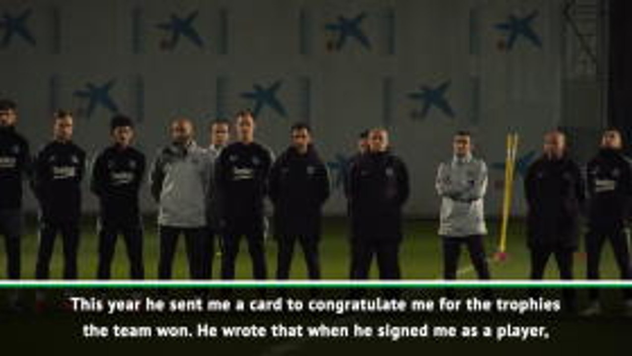 Valverde pays tribute to Josep Lluis Nunez