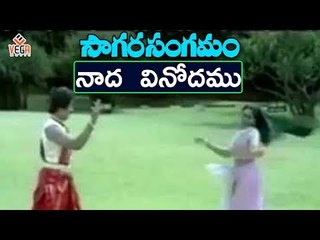 Sagara Sangamam Movie Songs | Naada Vinodamu Video Song | Kamal Hassan, Jayapradha | Vega Music