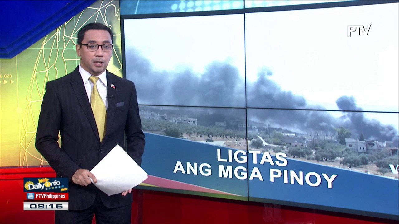 DFA: Walang Pinoy na nadamay sa gas attack sa Syria