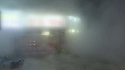 백석역 온수관 파열, 당시 상황은? / YTN