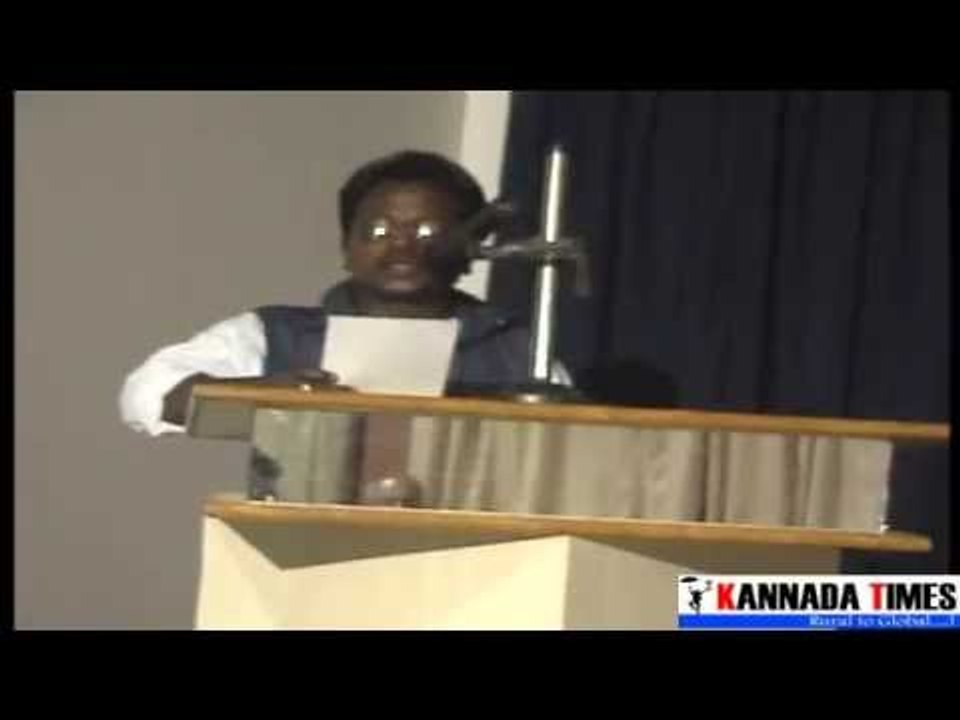 Yakshagaana artist Raju Kaspadi speech in LOVE IN HUBLI JUNCTION Movie Music Program
