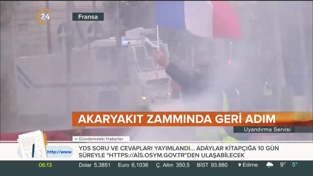 Fransa hükümetinden geri adım