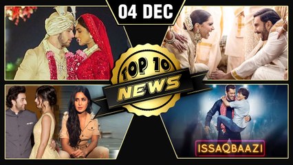 Video herunterladen: Priyanka Nick Wedding PICS OUT, Katrina Kaif On Ranbir, Salman SRK Issaqbaazi & More | Top 10 News