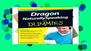 Library  Dragon NaturallySpeaking For Dummies (For Dummies (Computers Tb))
