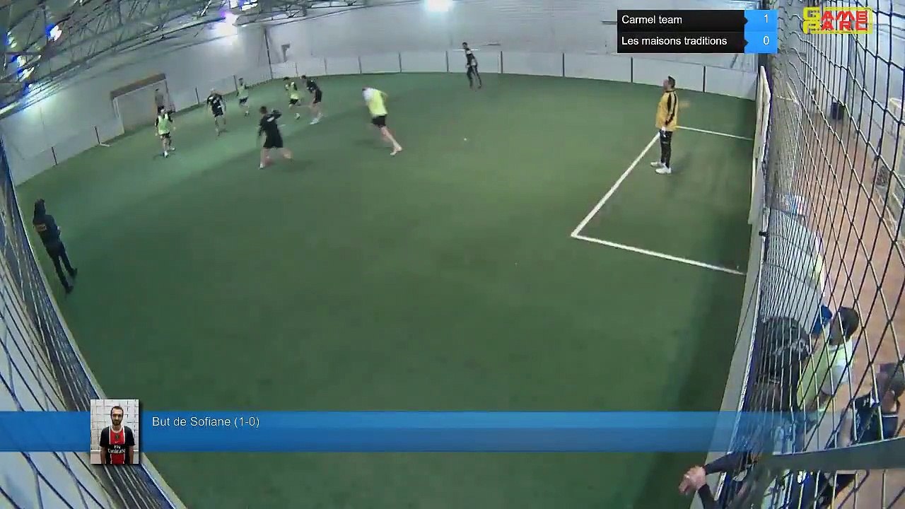 But de Sofiane (1-0) - Carmel team Vs Les maisons traditions  - 04/12/18 19:00 - Ligue B