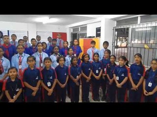 ALPINE PUBLIC SCHOOL STUDENTS  SINGING HINDI DAY SONG | MUSIC : CHINMAYA.M.RAO | LYRICS BY DINAMANI